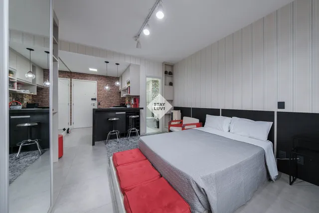 Studio completo e mobiliado em Alphaville