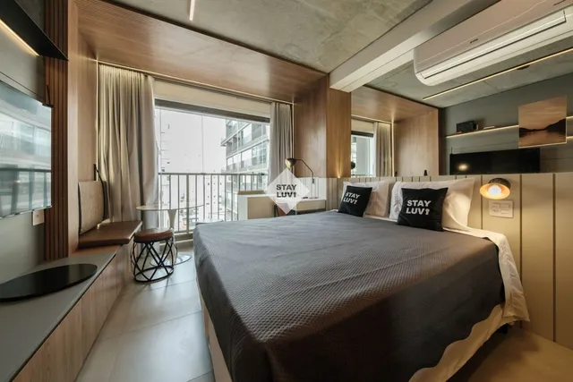Studio para temporada em Cerqueira César, São Paulo