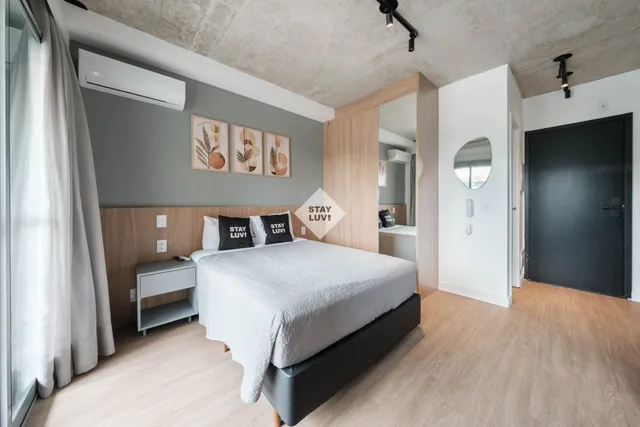 Studio para temporada em Indianópolis, São Paulo