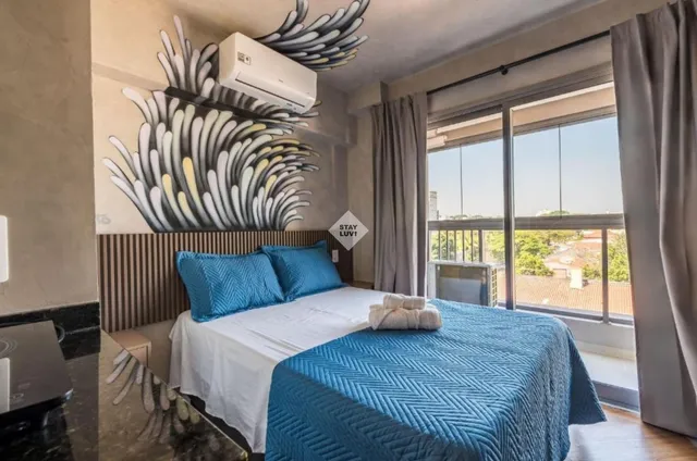 Studio para temporada em Indianópolis, São Paulo