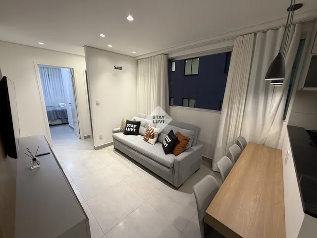 Apartamento mobiliado para temporada em Barro Preto, Belo Horizonte, Pantheon · un. 902