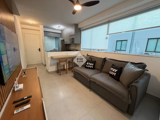 Apartamento mobiliado para temporada em Belo Horizonte, Pantheon · un. 1101
