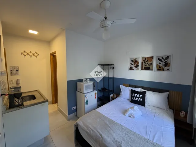 Suíte mobiliado para temporada em São Paulo, Belenzinho Quarto · un. 16