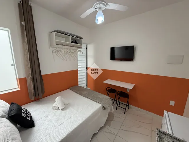 Suíte mobiliado para temporada em São Paulo, Belenzinho Quarto · un. 20