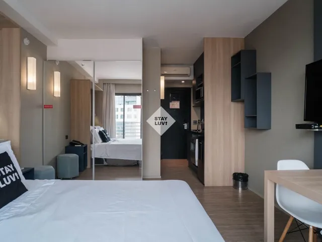 Apartamento mobiliado para temporada em Barueri, Alpha Stay · un. 411